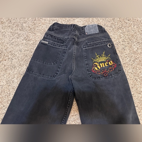 Vintage JNCO Royal Crown Tribal Jeans Rare - Picture 1 of 8